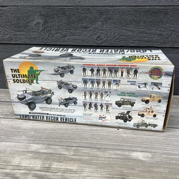 21ST CENTURY TOYS - The Ultimate Soldier Schimmwagen Land / Water Recon Vehicle - Picture 10 of 14